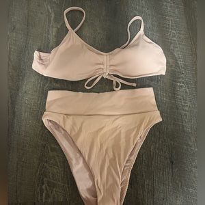 Aerie high waisted bikini set
